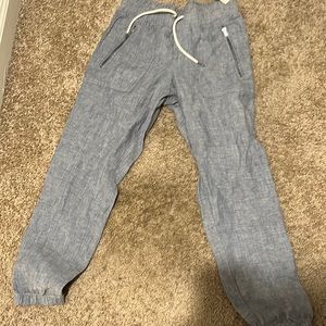 Athleta linen joggers - brand new !!